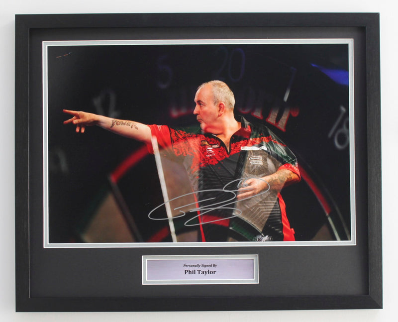 PHIL TAYLOR - SILLHOUETTE - 18x12 - CLASSIC FRAME