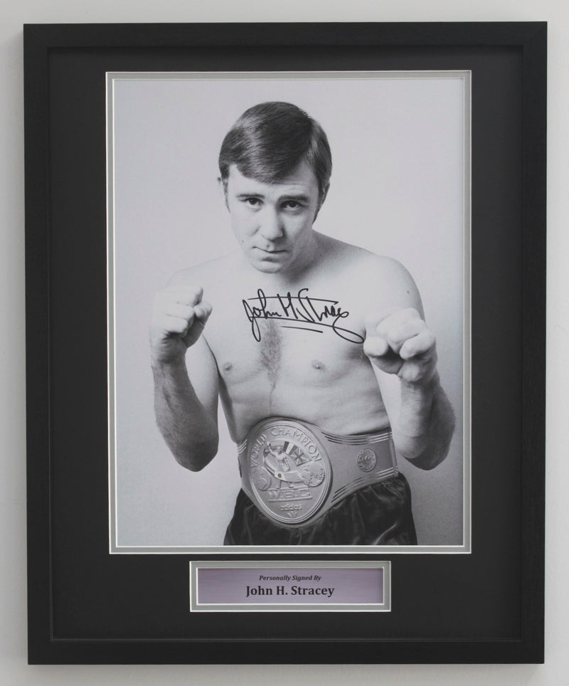 JOHN H STRACEY - WBC BELT - CLASSIC FRAME