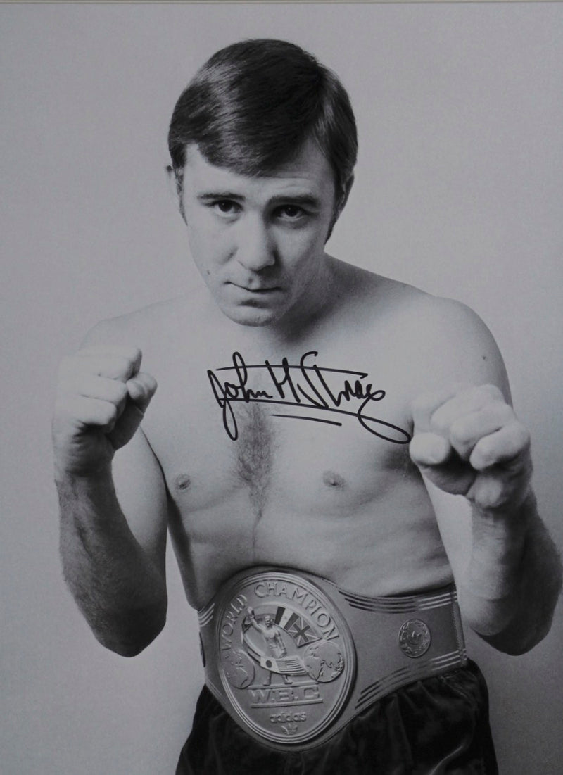 JOHN H STRACEY - WBC BELT - PHOTO