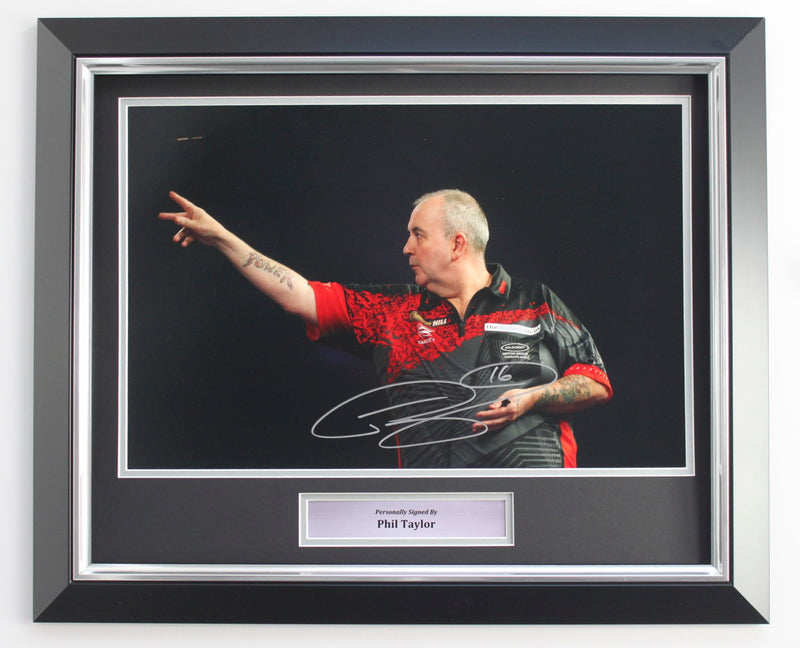 PHIL TAYLOR - THE OCHE 2018 - 18X12 - DELUXE FRAME