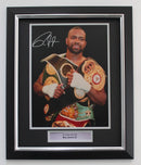 ROY JONES Jr - ALL THE BELTS - DELUXE FRAME