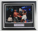 ANTHONY JOSHUA VS WLADIMIR KLITSCHKO - UPPERCUT - 18x12 - DELUXE FRAME