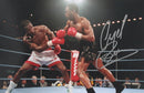 NIGEL BENN VS CHRIS EUBANK - SIGNED BY NIGEL BENN 18x12 - PHOTO
