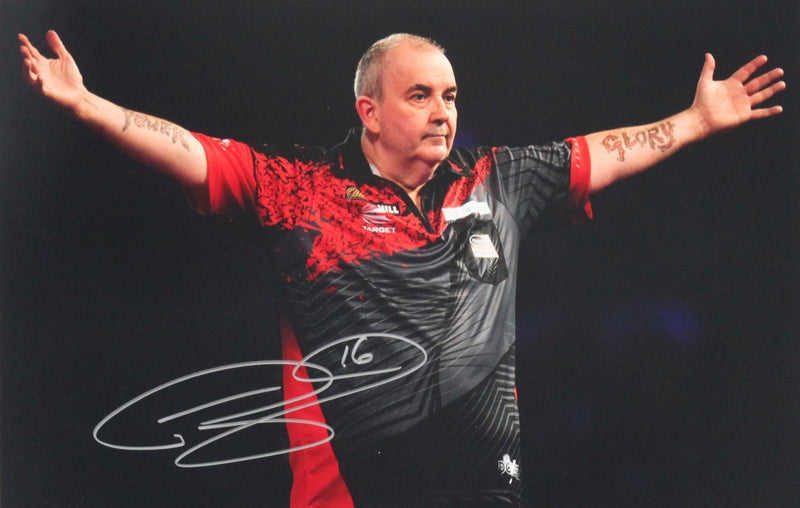 PHIL TAYLOR - THE POWER - 18x12 - PHOTO
