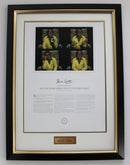 RONNIE CORBETT - THE TWO RONNIES - ARMCHAIR  - PREMIUM FRAME